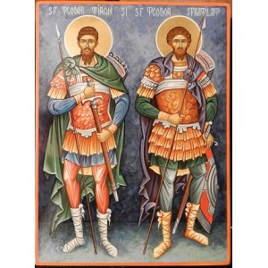 Sf Teodor Tiron si Sf Teodor Stratilat